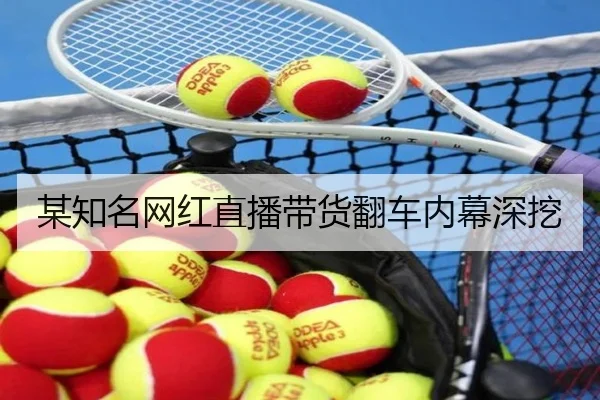 某知名网红直播带货翻车内幕深挖